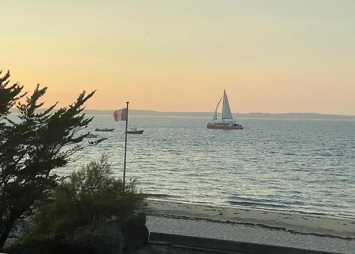 L'ocean Vue Bassin 1ere Ligne Pereire Vue Apartment *