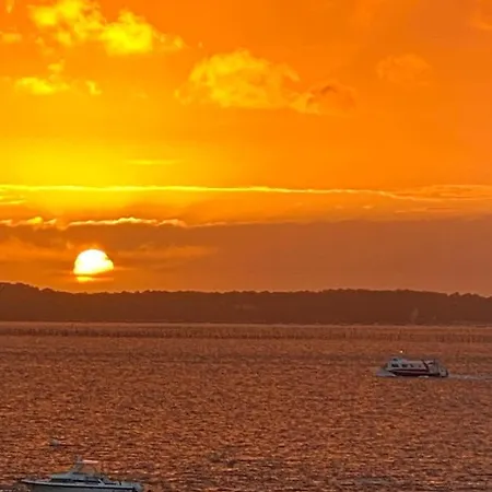 L'ocean Vue Bassin 1ere Ligne Pereire Vue Arcachon
