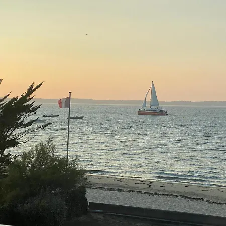 L'ocean Vue Bassin 1ere Ligne Pereire Vue Apartman *