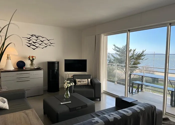 L'ocean Vue Bassin 1ere Ligne Pereire Vue Апартаменти Аркашон